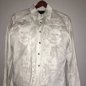 Men’s long sleeve button up shirt by Smash size L
